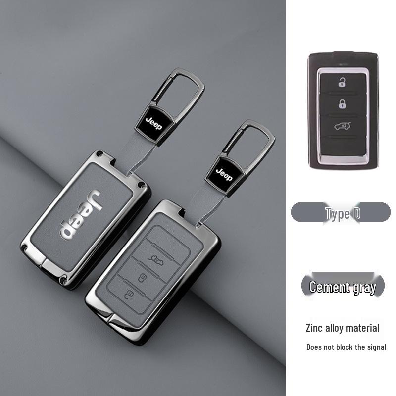Premium Zinc Alloy Leather Accessory for Jeep Gladiator Wrangler 4XE - Unisex Design