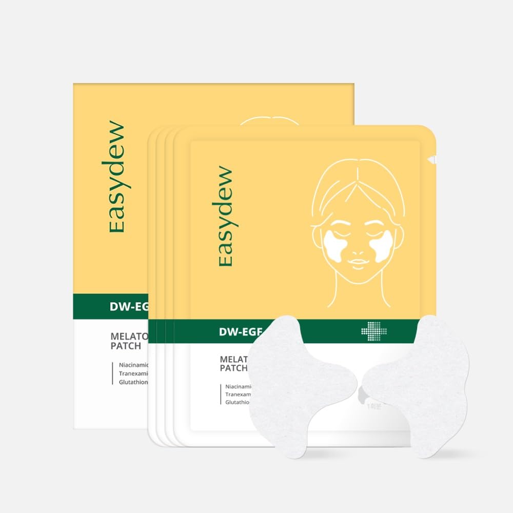 Easy Dew Mela Patch dark [Official] DW-EGF (4 sheets) (for spots/dullness/toning/EGF/wrinkles)