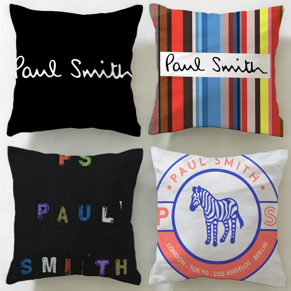 Marchio di moda classico Paul Smith Copricuscino Morbido e Facile da Lavare Federa – Versatile per Divano, Letto, Viaggio e Ufficio
