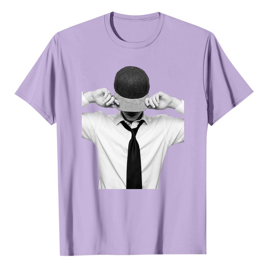 Women's Casual Letter Print Short-sleeved Top T-shirt