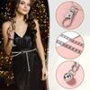 Adjustable Body Link Belts Multilayer Decorative Belt Waistband Waist Chain Belt  for Jeans Dress
