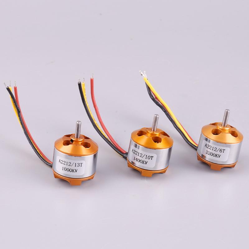 1 Set 1000Kv 1400Kv 2200Kv A2212 Brushless Motor For Rc Aircraft Plane Multi-Copter Brushless Outrunner Motor