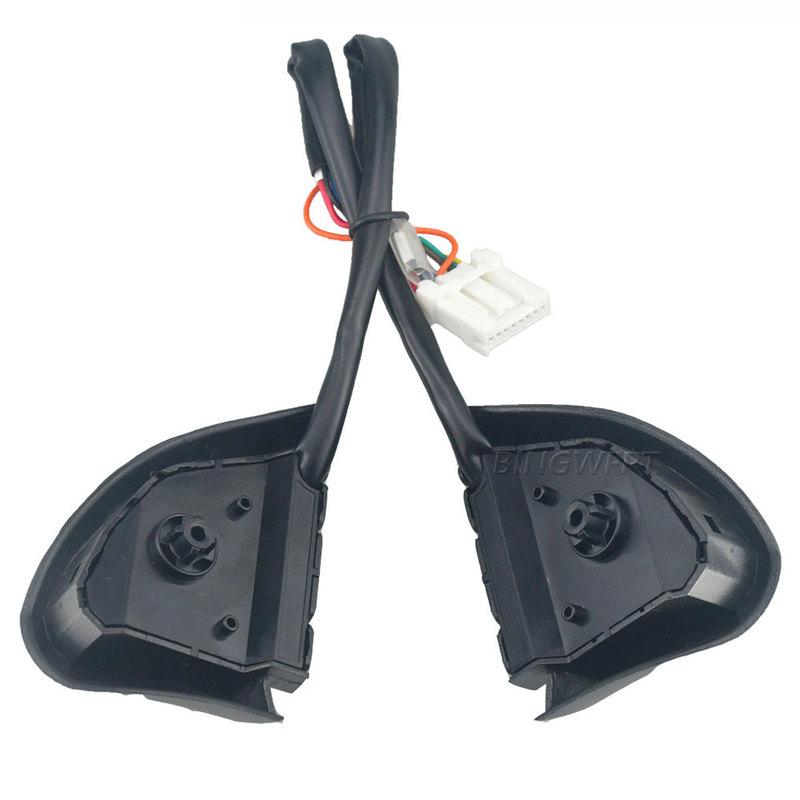Multi-functional Steering Wheel Button Switch For Subaru Forester 2008 2009 2010 Silvery
