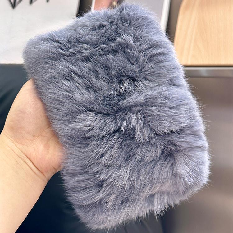 Korean Mao Mao Neck Cover Women Wear Rabbit Fur Scarf Headband In Autumn and Winter, Plush Fur Headscarf, Headband, Headgear