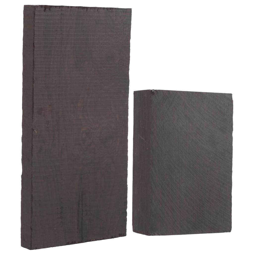 Black Ebony Lumber Blank DIY Handicraft Wood Handle Musical Instruments Accessories