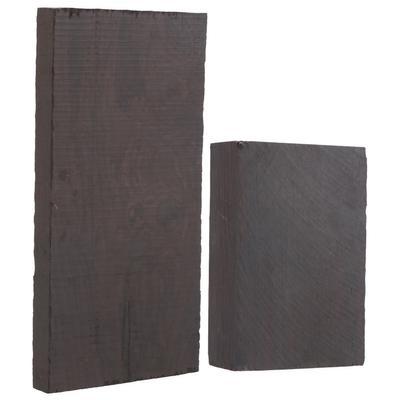 Schwarzer Ebenholz-Holzrohling zum Selbermachen, Kunsthandwerk, Holzgriff, Musikinstrumenten-Zubehör