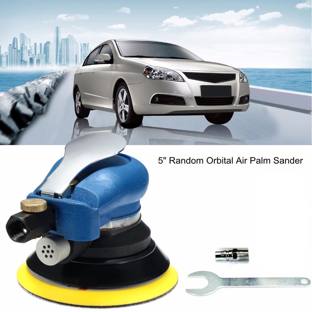 Buy 5" Air Palm Sander Random Orbital DA Sander Auto Body Tools 9000