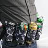 6 Cans Beer Storage Waist Bag 6 Pockets Beer Belt Holder Waist Pack  Outdoor Accessories