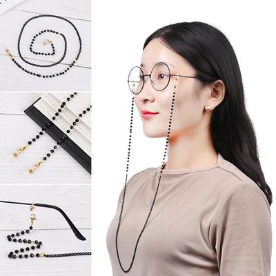 Beads Metal Sunglass Eyeglasses Necklace Reading Glass Chain Eyedress Lanyard Strap Cord Holder