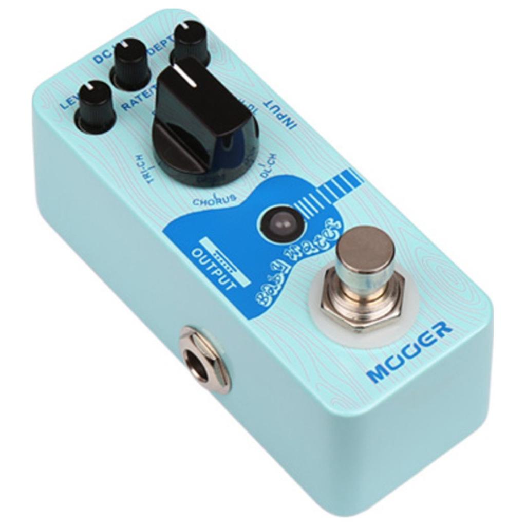 MOOER Micro Series Acoustic Guitar Delay Chorus Pedal Baby Water &