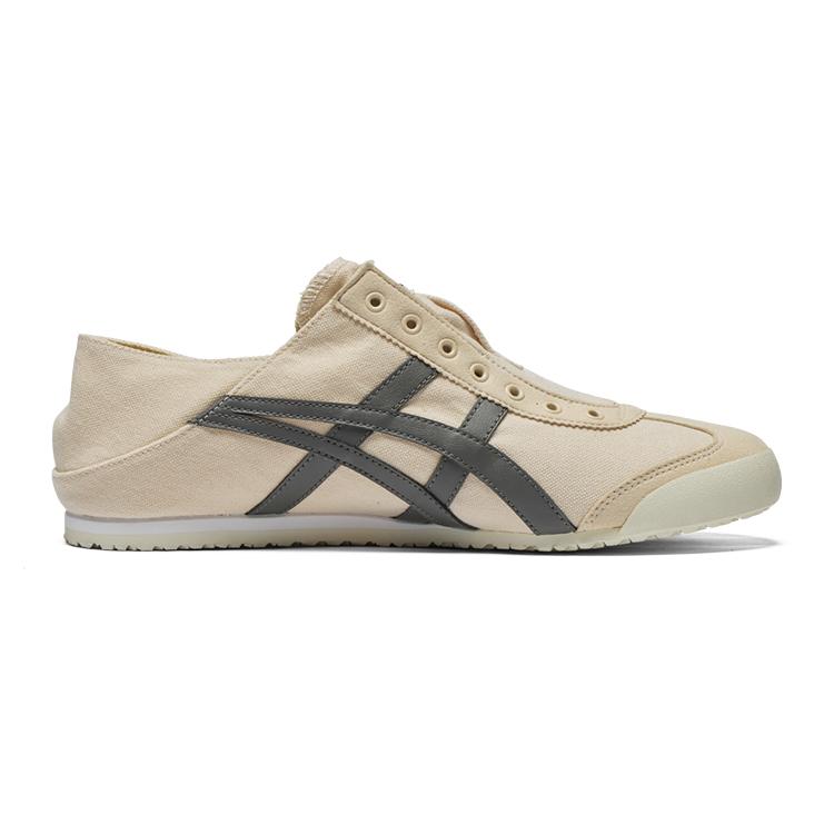 Onitsuka Tiger Mexico 66 Paraty Comfortable Versatile Slip-On Casual Shoes Unisex sneaker Light-Tan 1183A437-251