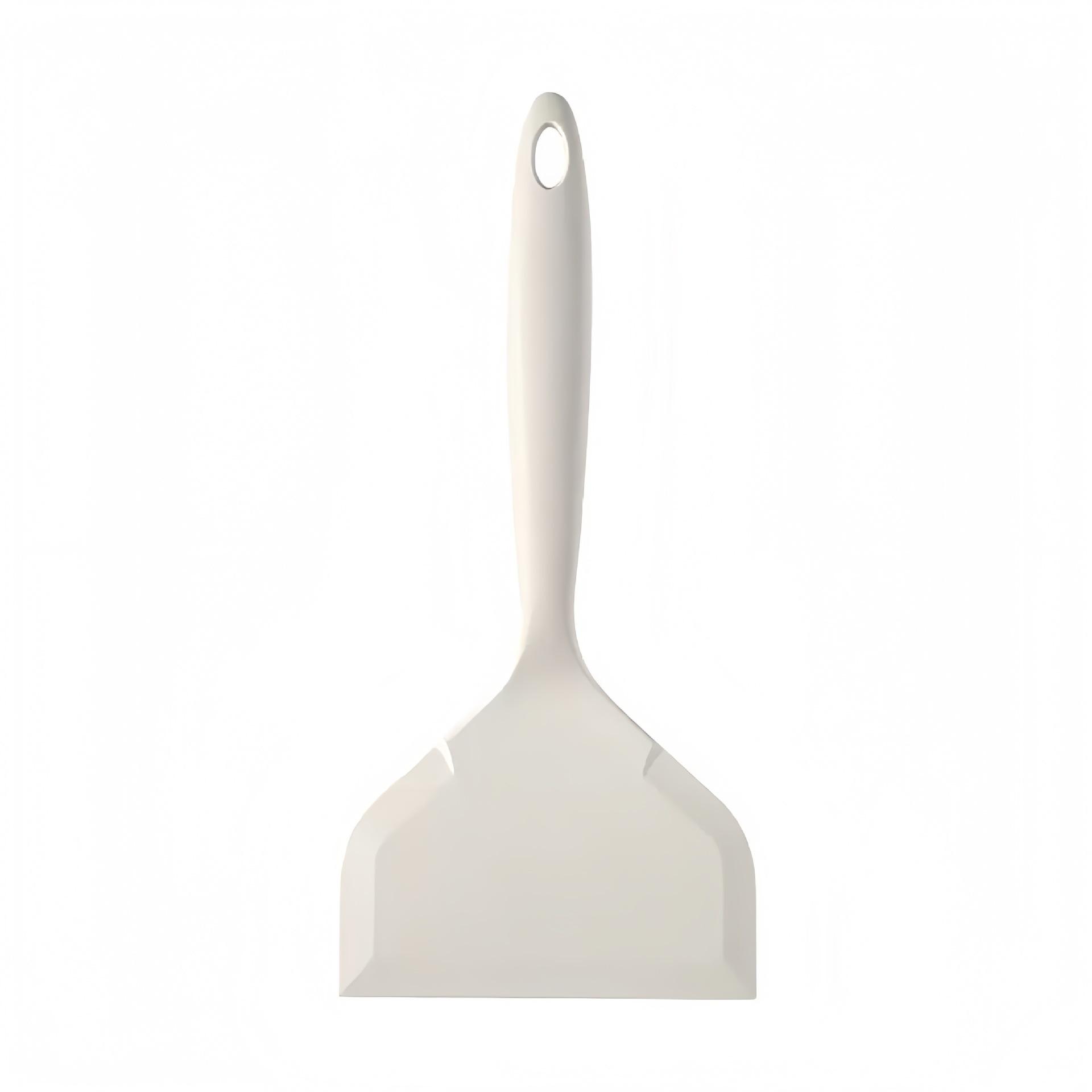 

Pancake silicone shovel new high temperature resistant sticky jade burning spatula silicone wide head shovel stir fry pancake shovel kitchen utensils 1 white silicone spatula