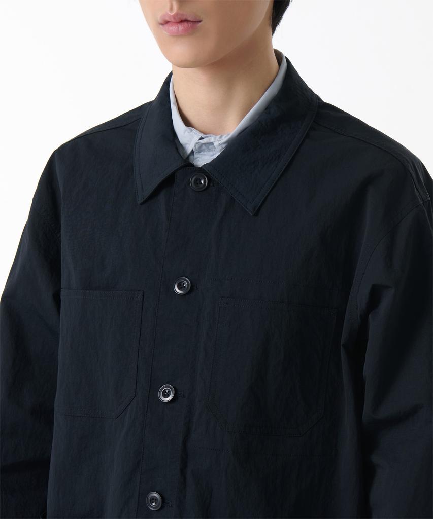 Musinsa Standard Nylon Crease Chore Jacket [Navy]