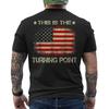 This Is The Turning Point Motivational, Charlie Kirk Shirt American Flag Vintage