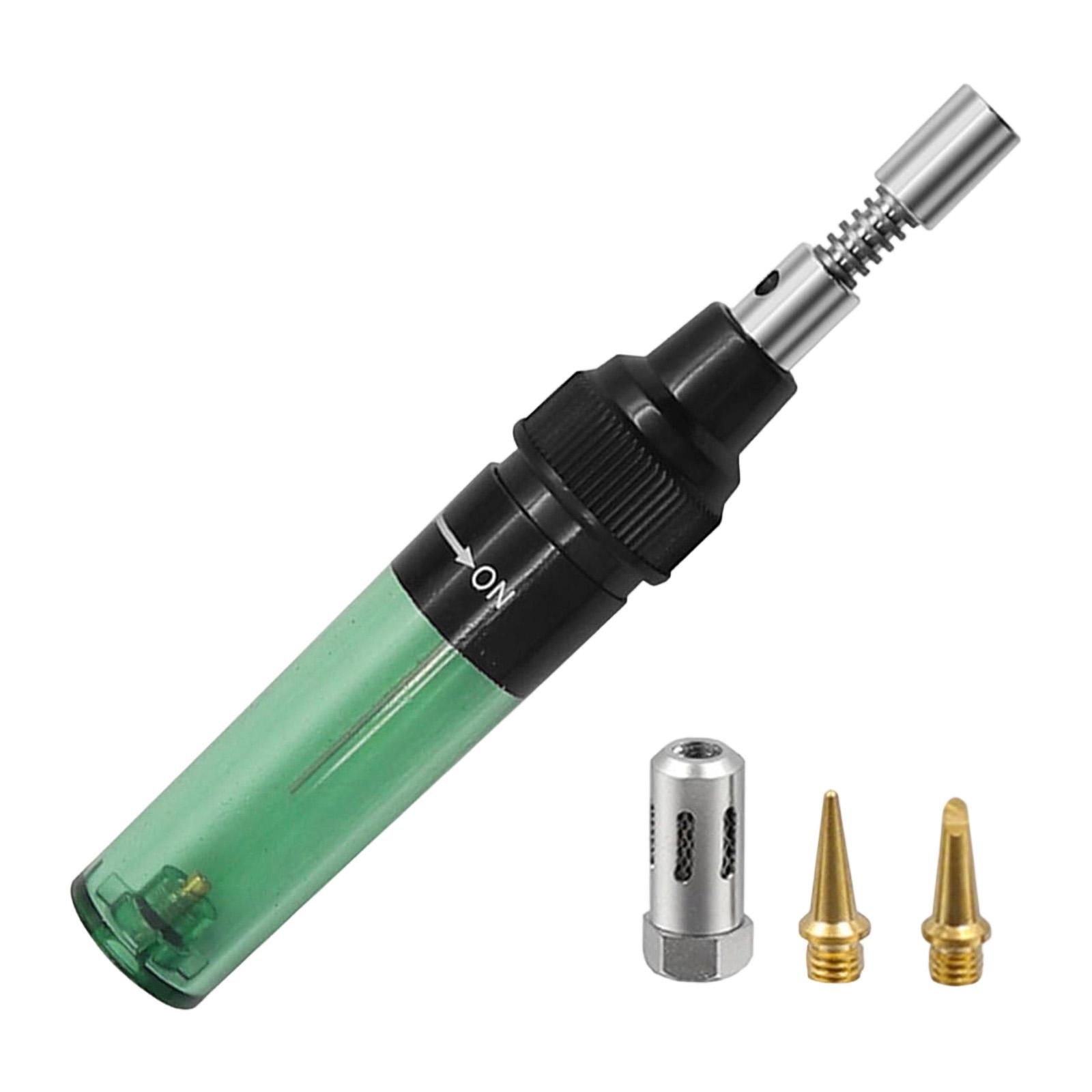 

4 In 1 Portable Soldering Iron Kit, Cordless Adjustable Butane Gas Soldering Iron Kit, Welding Torch Tool Set Fit One Size