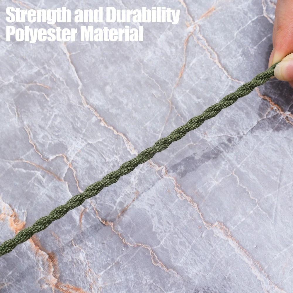 2Pcs Black Green Khaki Leggings Elastic Rope 18cm Riding Boot Rubber Band Outdoor Hiking