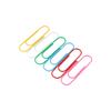 10 Pcs Stationary Accessories 10cm Paper Clip Alloy Metal Bookmark Colored Creative Filing Paper Clips Office Stationery