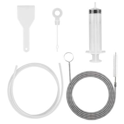 5pcs Refrigerator Drain Cleaning Tool Fridge Water Line Cleaner Kit Long Tube Brush Cleaner