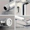Bathroom Accessories 1 piece set Household Handheld Shower Set Toilet Spray Gun Toilet Booster Flusher Nozzle Handheld Spray Gun