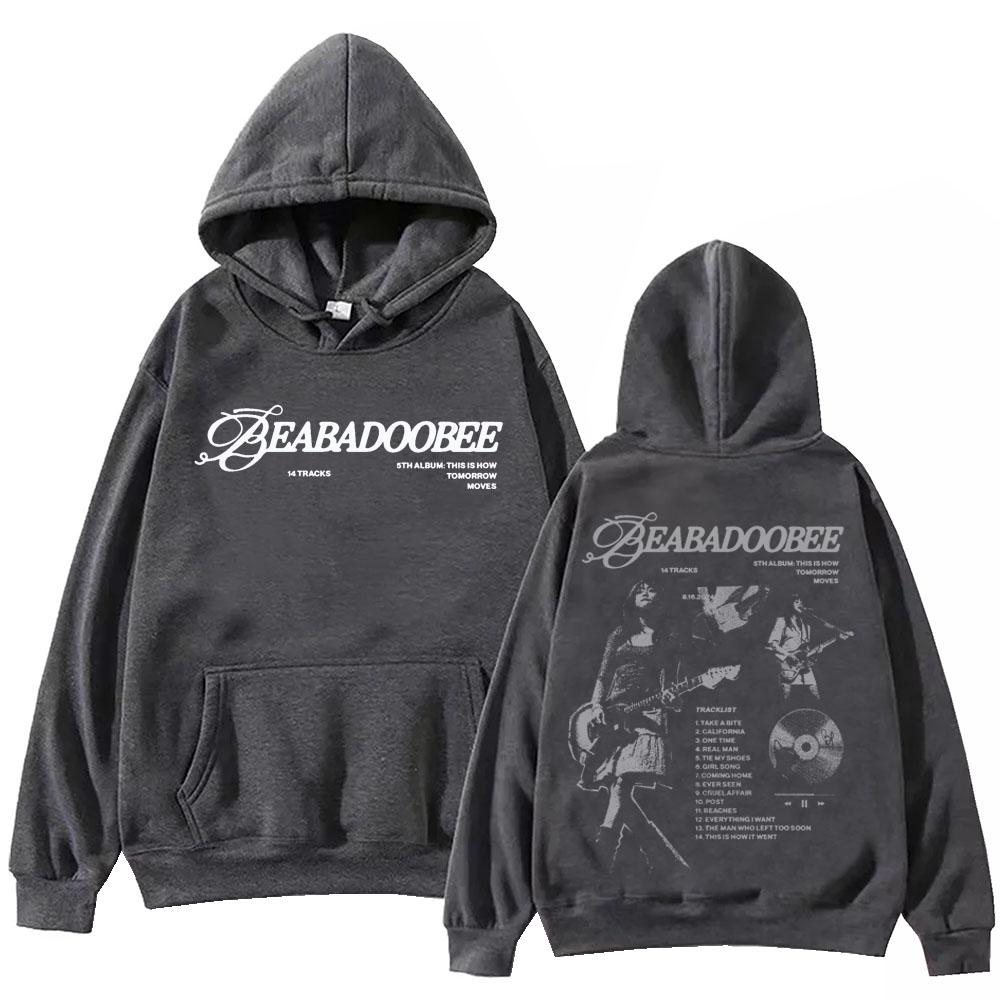 Beabadoobee Tour 2025 Hoodie, Harajuku Hip-hop Fashion for Both Men and Women, Classic Printed   Pullover