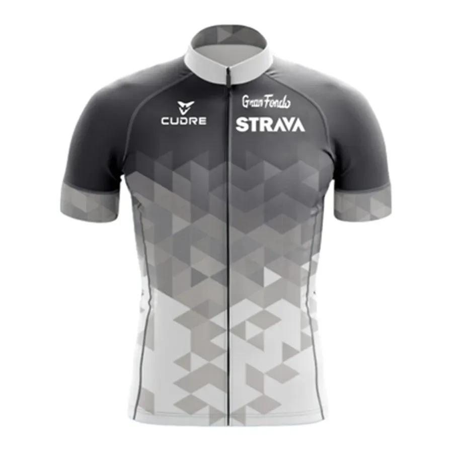 Completo da Ciclismo Estivo a Maniche Corte da Uomo per Mountain Bike Bici da Strada Tuta da Ciclismo Asciugatura Rapida Traspirante