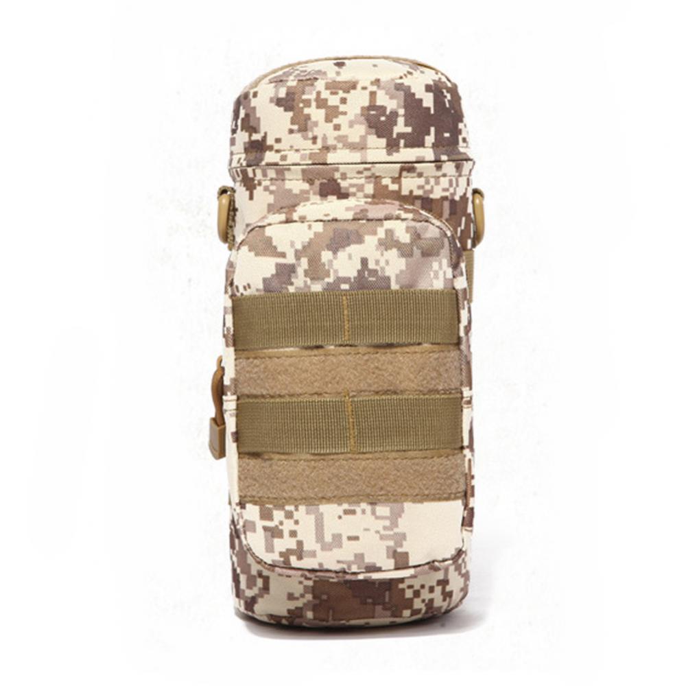 2L Military Tactical Molle Pouch Water Bottle Holster Outdoors Camping Hiking Hunting Waist Back Pack Canteen Kettle Holder Bag