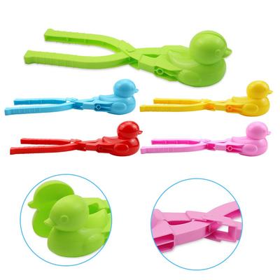 Create Adorable Rice Balls Duck Shaped Snowball Maker for Snowy Entertainment