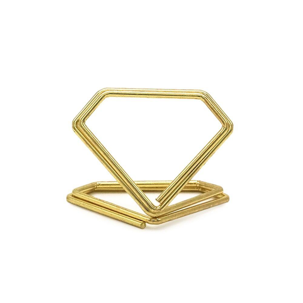 1PC Cards Place Holder Metallic Table Number Stand Message Memo Paper Clamp Romantic Photo Display Stand Desktop Decoration Clip