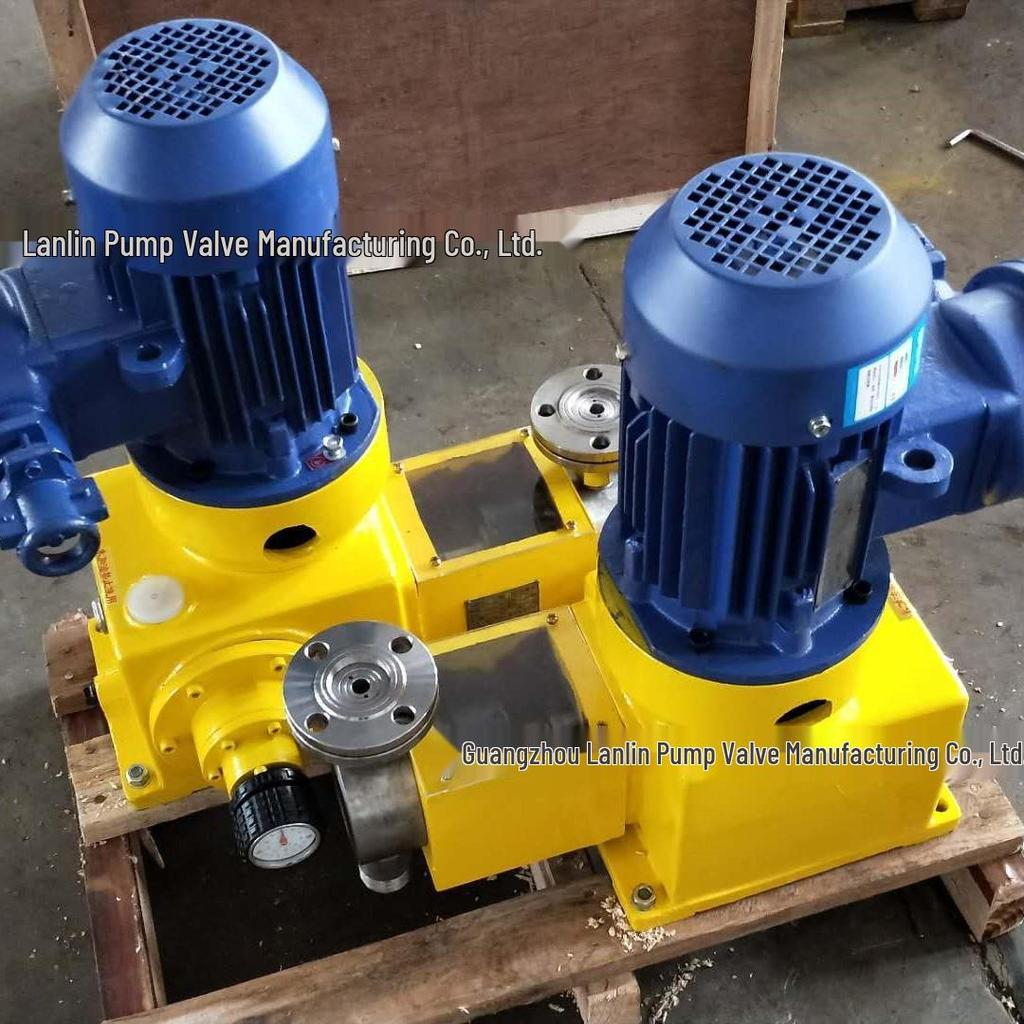 Corrosion-Resistant Fluoroplastic Dosing and Metering Pump
