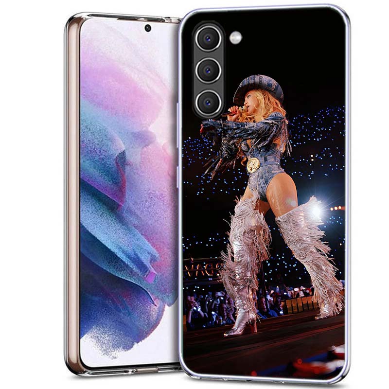 Singer Beyonce Cowboy Phone Case for Samsung A54 A14 A24 A34 A17 A37 A57 A55 A35 A25 A15 A13 A23 A33 A53 A07 A05S A04S A03 A73 G