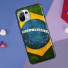 Cover Bandiera Brasiliana del Brasile per Xiaomi 14 Ultra 13 11T 12T 13T 14T Pro POCO X6 X7 Pro X3 X5 F3 F5 F6 M6 Pro Custodia