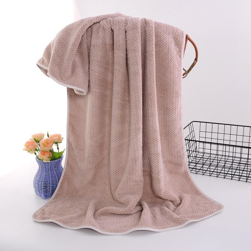 

Merbau Quick-Dry Absorbent Coral Fleece Towel - Lint-Free, Thickened for Adults, Perfect for Gifts or Household Use 35x75 cm