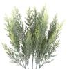 1 Branch??Artificial Plant?No Watering?Reusable?Plastic?Decorative Beautiful Faux Pine Needles?for Balcony?