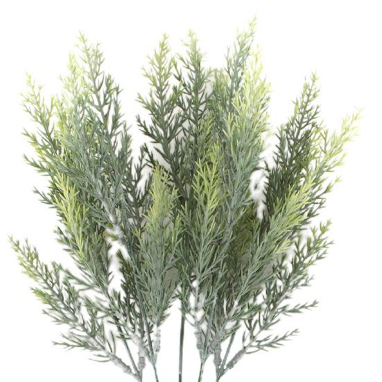 1 Branch??Artificial Plant?No Watering?Reusable?Plastic?Decorative Beautiful Faux Pine Needles?for Balcony?