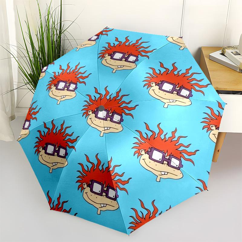 

1pc Chucky Headphones Pattern Umbrella with Plastic Handle,Suitable for All Seasons Home Travel Outdoor UmbrellaM1419