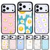Minimalistic Pastel Egg Phone Case for iPhone 17 Air 16e 15 14 13 Pro Max Back Cover for 12 11 Pro Coque