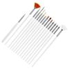 15pcs/lot Fondant Cake Painting Brush Icing Pastry Brushes Cake Decorating Tools Baking Accessories Fondant Cake Carving Pen