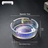 Creative Fashion Large Round Glass Ashtray