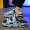 2025 New Men's Outdoor Sandals Slippers Beach Comfortable Thick Soft Clogs Men Casual Shoes Garden Shoes Men Women Beach Sandals