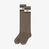 Daily striped knee socks
