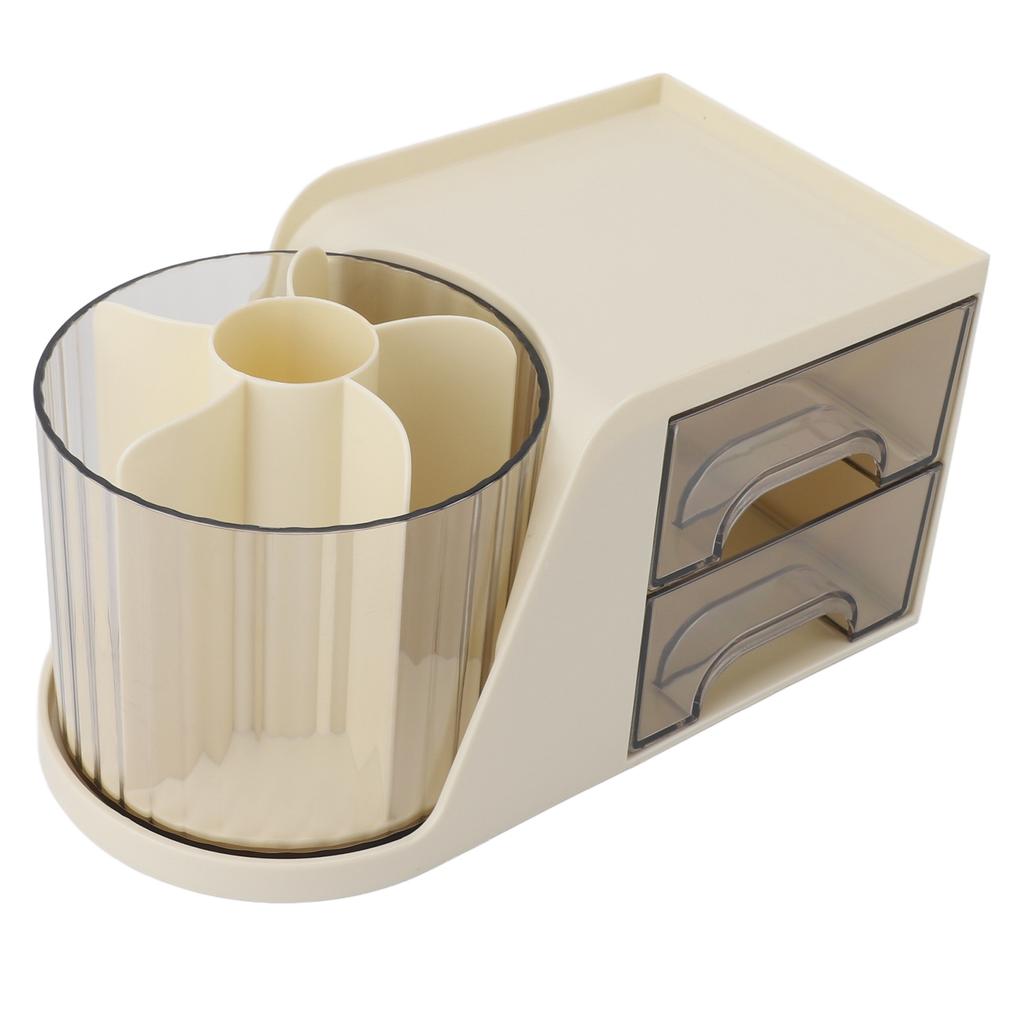 Desktop   Drawer Type Rotatable Multifunctional Stationery Holder Cosmetics Storage Box