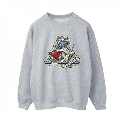 Moletom feminino/feminino The Deathly Hallows