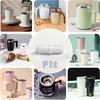 Rechargeable Self Stirring Mug - Magnetic Electric Auto Mixing Stainless Steel Cup for Office/Kitchen/Travel/Home Coffee/Tea/Hot Chocolate/Milk-390