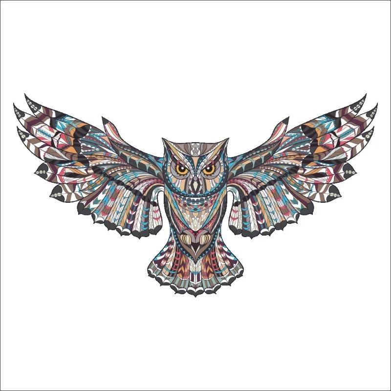 

Новые 1 шт. Мультяшная сова Животное Наклейка на стену Спальня Гостиная Кабинет Фон Креативная декоративная наклейка Декор стены A