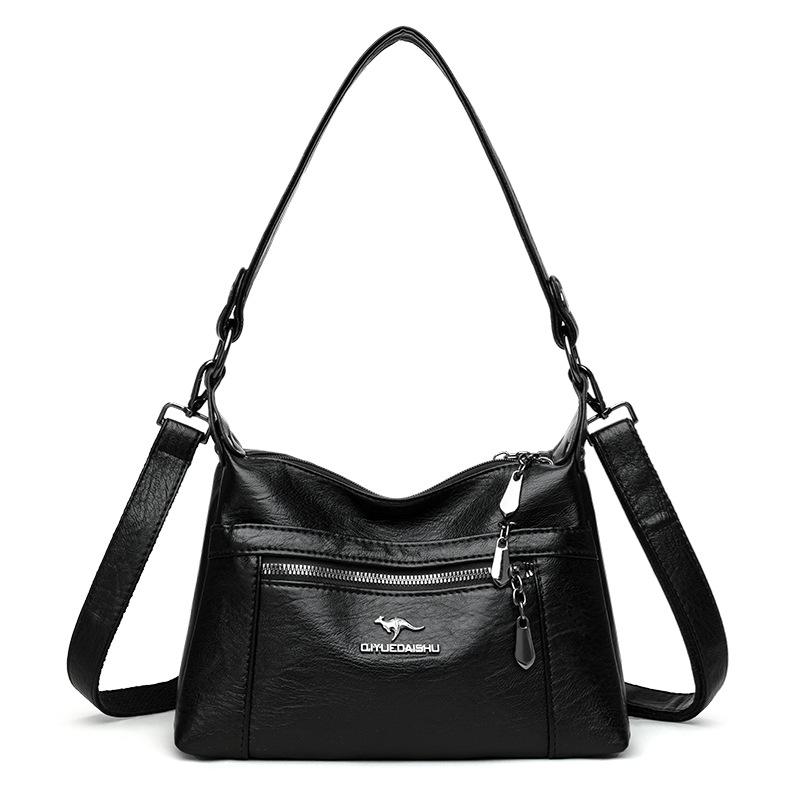 Versatile Women's Bag, Underarm Single-shoulder Bag, Multi-compartment Large Capacity Crossbody Bag for Commuting