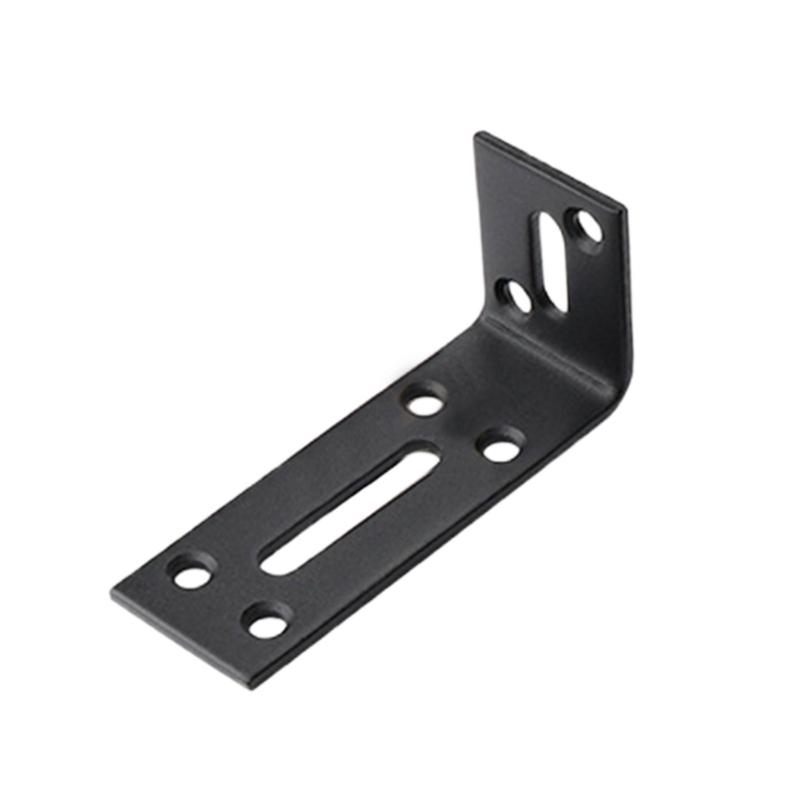 Kitchen Cabinet Support Brackets Thickened Steel Right Angles Corners Brace Heavy Duty L Shelf Bracket Easy to Install