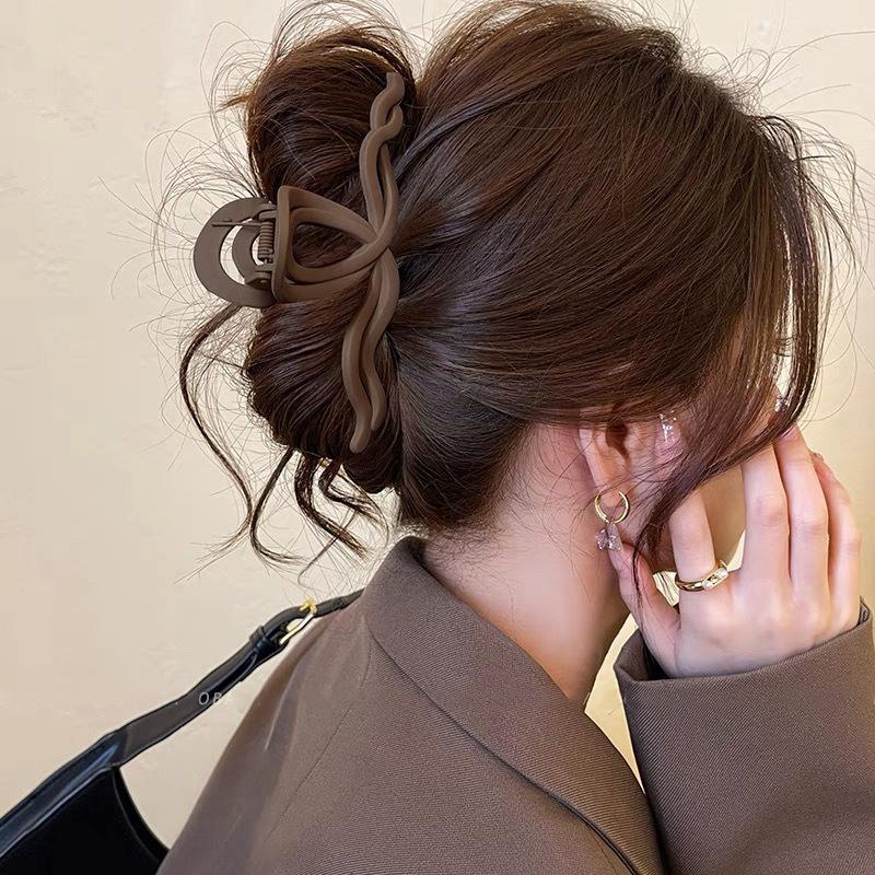 Presilha de metal grande linha Maillard feminina 2025 novo grampo de tubarão de alta qualidade para cabelo grampo de cabelo acessórios de cabelo grampo na parte de trás da cabeça