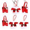 Christmas Silverware Bags Christmas Decoration Ornaments Tableware Bags For Dining Table Restaurant Hotel Banquets Party Holiday