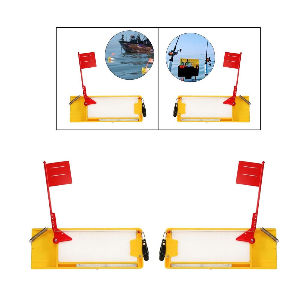 Fishing Planer Board Fishing Accessory Adjustable Flag Extension Medium Side