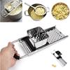 Presă Spaetzle din Oțel Inoxidabil Ușor de Utilizat cu Împingător de Siguranță - Ustensilă Durabilă, Rezistentă la Căldură pentru Tăiței & Găluște cu Mâner Ergonomic, Mâner de Cauciuc